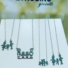 Carica l'immagine nel visualizzatore di Gallery, Collana in acciaio, linea Family